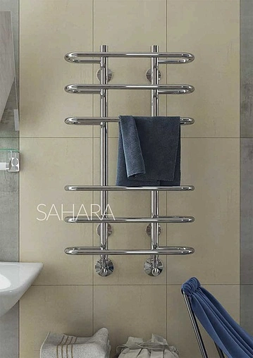 Полотенцесушитель водяной лесенка Terminus Сахара П6 500х796 полированная сталь 4670030723185