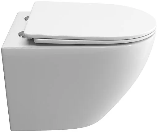 Унитаз подвесной безободковый BelBagno Uno Tornado белый BB5177CH-TOR/SC