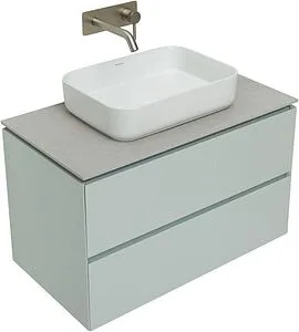 Тумба-умывальник подвесная Allen Brau Infinity 85 папирус 1.21001.PWM+, 1