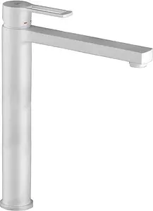 Смеситель для раковины Paffoni Ringo белый матовый RIN081BO, 1