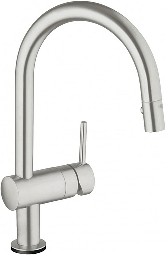 Смеситель для кухни с выдвижным изливом Grohe Minta Touch хром 31358DC1