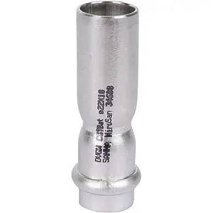 Муфта пресс редукционная однораструбная 22мм x 18мм Sanha NiroSan 9243 692432218, 5