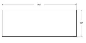 Консоль с умывальником подвесная Cezares Cadro 120 чёрный CADRO-120/46/58-2C-SO-MET-ST+ Консоль с умывальником подвесная Cezares Cadro 120 чёрный CADRO-120/46/58-2C-SO-MET-ST+, 4