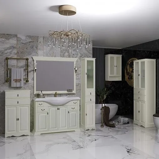 Тумба под умывальник напольный Opadiris Риспекто 100 слоновая кость Z0000006705