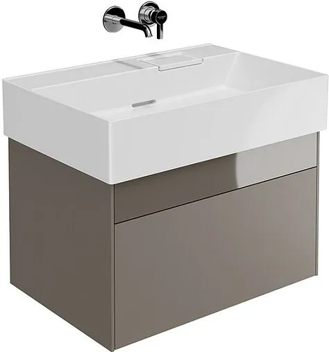 Тумба-умывальник подвесная Kerama Marazzi Logica 70 песчаный LOG.70.2\SAN+LO.wb.70.0