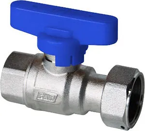 Кран шаровый с накидной гайкой ¾"в x ¾"нг синий Far FS 3047 3434BC Кран шаровый с накидной гайкой ¾"в x ¾"нг синий Far FS 3047 3434BC, 1