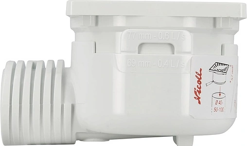 Трап горизонтальный Set Nicoll 100x100мм SIHJ10IH