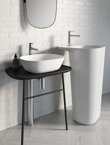 Раковина VitrA Plural 45 белый матовый 7810B401-0016