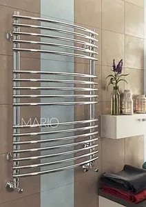 Полотенцесушитель водяной лесенка Terminus Марио П17 500х796 полированная сталь 4620768886799, 3