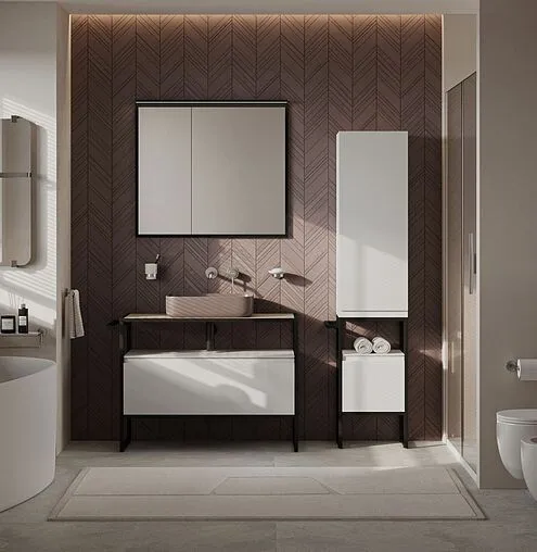 Шкаф-пенал напольный Allen Brau Priority 40 R белый 1.31005.WM