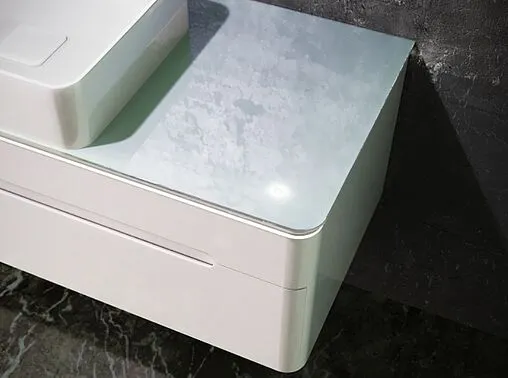 Тумба под умывальник подвесная Jorno Shine 90 белый Shi.01.90/P/W Тумба под умывальник подвесная Jorno Shine 90 белый Shi.01.90/P/W