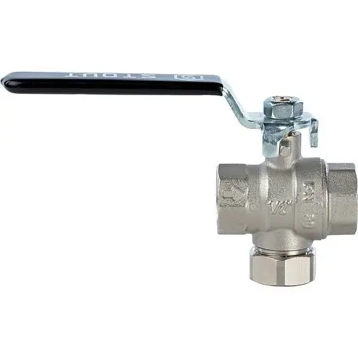 Кран шаровый с фильтром ½"в x ½"в Stout 0001 SVF 0001 000015