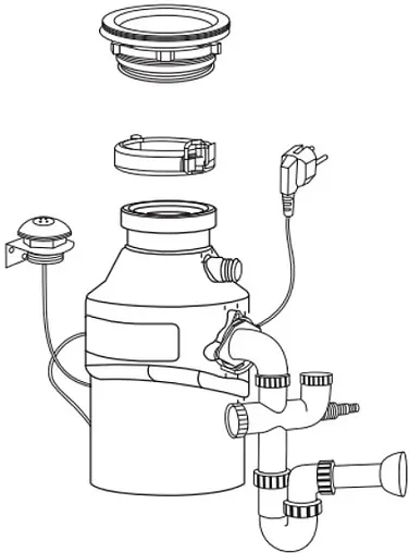 Измельчитель пищевых отходов Teka TR 34.1 V 40197111