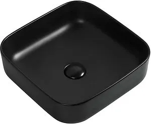 Раковина Aquanet City 38 черный матовый CITY-1-MB Раковина Aquanet City 38 черный матовый CITY-1-MB, 1