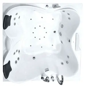 Ванна акриловая с гидромассажем Gemy 187x187 L G9089 O L Ванна акриловая с гидромассажем Gemy 187x187 L G9089 O L, 3