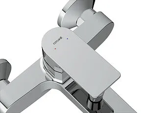 Смеситель для ванны Cersanit Nature хром 63064 Смеситель для ванны Cersanit Nature хром 63064, 3