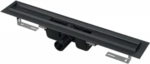 Лоток душевой 550мм h=85мм 1.15л/сек AlcaPlast APZ1Black-550, 1
