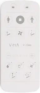 Умный унитаз-биде напольный безободковый VitrA V-Care Prime Rim-Ex белый 7232B403-6217 Умный унитаз-биде напольный безободковый VitrA V-Care Prime Rim-Ex белый 7232B403-6217, 3