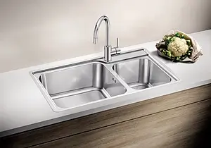 Смеситель для кухни с выдвижным изливом Blanco Mida-S хром 521454, 5