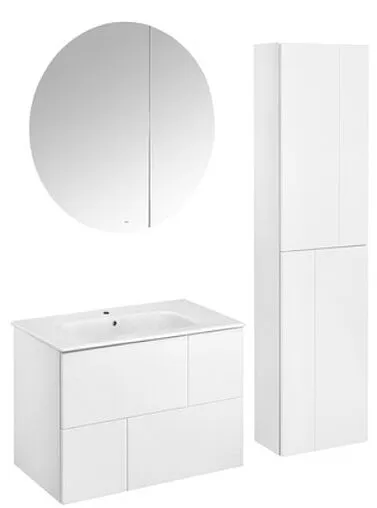 Шкаф-пенал подвесной Roca Luna 40 белый ZRU9307768