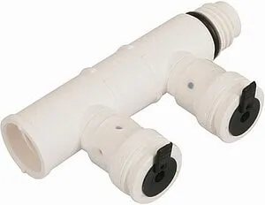 Коллектор распределительный проходной 2 отвода ¾"в/н x 16мм Henco Vision VSK-1616 Коллектор распределительный проходной 2 отвода ¾"в/н x 16мм Henco Vision VSK-1616, 1