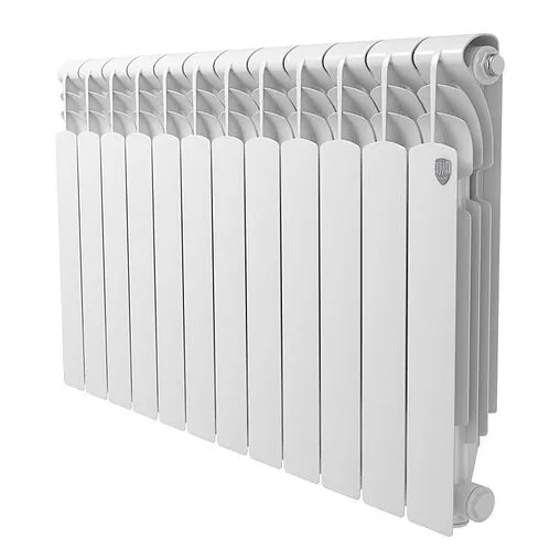 Радиатор алюминиевый 12 секций Royal Thermo Revolution A 500 Bianco Traffico RTRA350012
