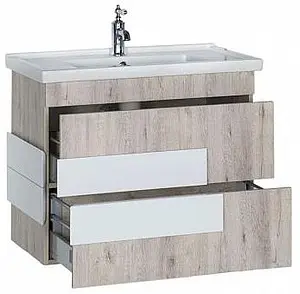 Тумба-умывальник Aquanet Мадейра 80 дуб кантри/белый 00183071+00182324 Тумба-умывальник Aquanet Мадейра 80 дуб кантри/белый 00183071+00182324, 5