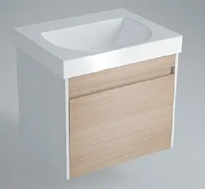 Тумба-умывальник подвесная Kerama Marazzi Buongiorno 60 дуб сонома/белый BGN.60.1\OAK+BG.wb.60 Тумба-умывальник подвесная Kerama Marazzi Buongiorno 60 дуб сонома/белый BGN.60.1\OAK+BG.wb.60, 1