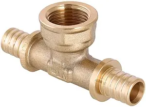 Тройник аксиальный переходной 16мм x ½&quot;в x 16мм Valtec VTm.432.G.160416, 1