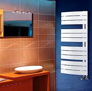 Полотенцесушитель водяной лесенка Lazzarini Pieve 1080х550 белый 386303, 4