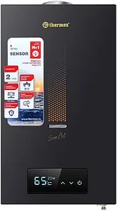 Водонагреватель проточный газовый Thermex Sensor S 20 MD (Art Black) 351111 Водонагреватель проточный газовый Thermex Sensor S 20 MD (Art Black) 351111, 1