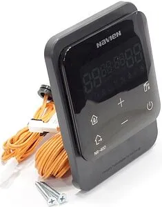 Комнатный терморегулятор Navien NR-40D серый/черный PNRC-WSDWX-008 Комнатный терморегулятор Navien NR-40D серый/черный PNRC-WSDWX-008, 1