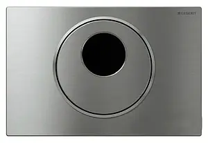 Клавиша смыва для унитаза Geberit Sigma 10 115.890.SN.5 кнопка/матовый нерж. сталь, кольцо/полированная нерж. сталь, 1