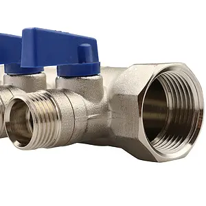 Коллектор запорный проходной 3 отвода 1"в/н x ½"к Tiemme NINO 1820007 Коллектор запорный проходной 3 отвода 1"в/н x ½"к Tiemme NINO 1820007, 5