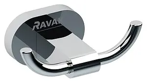Крючок двойной Ravak Chrome хром X07P186 Крючок двойной Ravak Chrome хром X07P186, 1