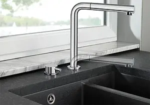 Смеситель для кухни с выдвижным изливом Blanco Periscope-S-F II хром 516671, 3