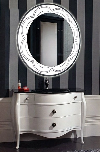 Зеркало с подсветкой Continent Gamma Led 77 ЗЛП66