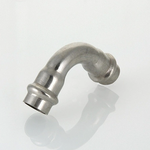 Уголок пресс двухраструбный 22мм угол 90° Valtec VT.INOX-PRESS VTi.951.I.002222