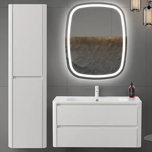 Тумба под умывальник подвесная Cezares Relax 100 Bianco Lucido RELAX-1000-2C-SO-BL