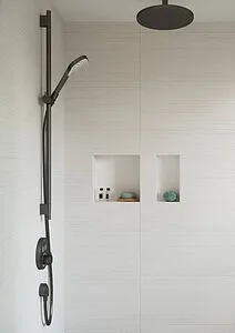 Термостат для 2 потребителей Hansgrohe ShowerSelect S чёрный матовый 15743670, 5