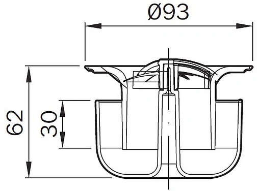 Сифон с сухим затвором ACO Easyflow 2000.00.05 Сифон с сухим затвором ACO Easyflow 2000.00.05