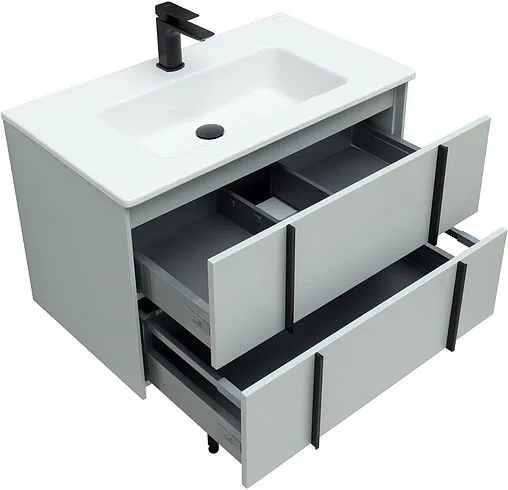 Тумба-умывальник подвесная Allen Brau Reality 80 папирус 1.32005.PWM+