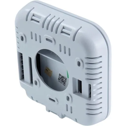 Проводной комнатный терморегулятор НО/НЗ 230В с интерфейсом связи RS-485 Valtec белый VT.AC801.0