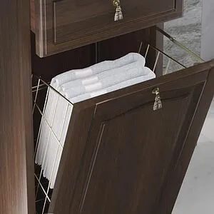 Шкаф-пенал напольный Opadiris Риспекто 40 R cветлый орех 00-00005841, 5