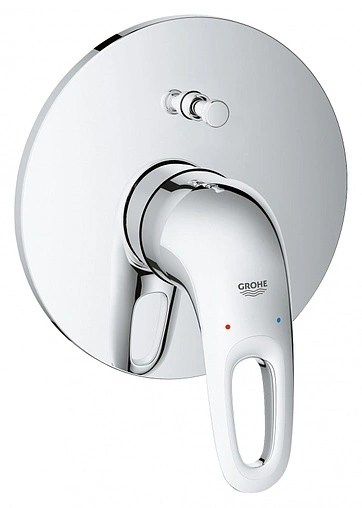 Смеситель для ванны скрытого монтажа Grohe Eurostyle New хром 33637003