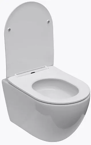 Унитаз подвесной безободковый Aquanet Cetus 3.0 W Tornado белый Cetus 3.0 W T