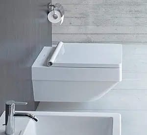 Унитаз подвесной безободковый Duravit Vero Air белый 2525090000 Унитаз подвесной безободковый Duravit Vero Air белый 2525090000, 3