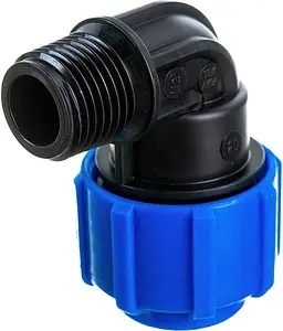 Уголок компрессионный переходной 20мм x ½&quot;н ТПК-Аква 50012012, 4