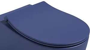 Крышка-сиденье для унитаза с микролифтом ISVEA D40 синий матовый 40D40544I-S, 3