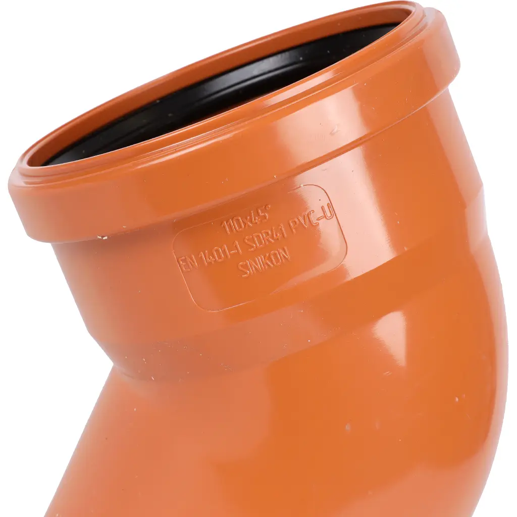 Отвод наружный D=110мм Угол 45° Sinikon Universal 504053.U Отвод наружный D=110мм Угол 45° Sinikon Universal 504053.U, 5